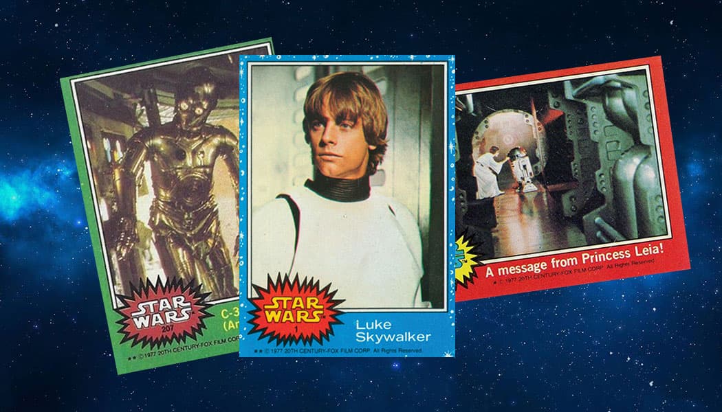 What are the most valuable 1977 Star Wars cards?
