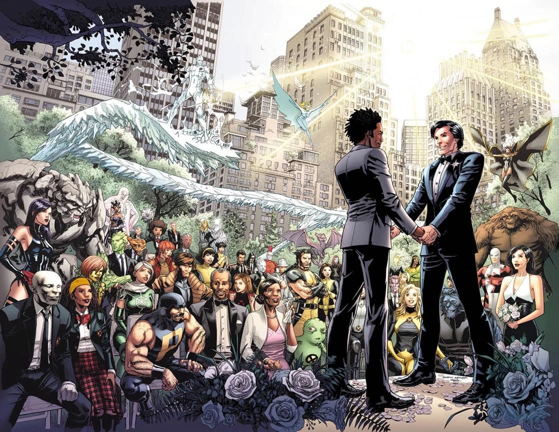 Who was the first LGBT character in Marvel?