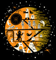 Men's Star Wars: A New Hope Halloween Death Star Haunt  Adult T-Shirt