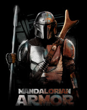 Men's Star Wars: The Mandalorian Din Djarin Beskar Armor  Adult T-Shirt