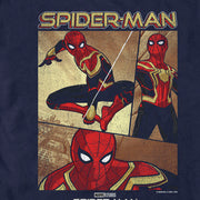 Men's Marvel Spider-Man: No Way Home Three Panel Poster  Adult T-Shirt