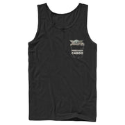 Men's Star Wars: The Mandalorian The Child Precious Cargo Pocket  Adult Tank Top