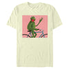 Men's The Muppets Kermit Bike Wave  Adult T-Shirt