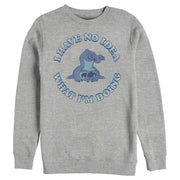 Men's Lilo & Stitch I Have No Idea  Adult Sweatshirt