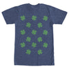 Men's Lost Gods St. Patrick's Day Four-Leaf Clover Print  Adult T-Shirt