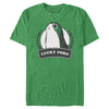 Men's Star Wars St. Patrick's Day Lucky Porg  Adult T-Shirt