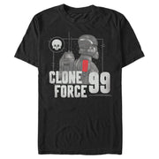 Men's Star Wars: The Bad Batch Clone Force 99  Adult T-Shirt