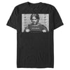 Men's Supernatural Sam Prison Mugshot  Adult T-Shirt