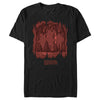 Men's Dungeons & Dragons: Honor Among Thieves Red Silhouettes  Adult T-Shirt