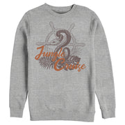 Men's Jungle Cruise Snake Logo  Adult Sweatshirt