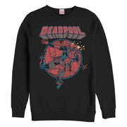 Men's Marvel Deadpool Concussion  Adult Sweatshirt