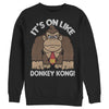 Men's Nintendo Donkey Kong Fist Pump  Adult Sweatshirt