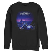 Men's Onward Movie Sunset Poster  Adult Sweatshirt