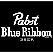 Men's Pabst White Beer Logo  Adult T-Shirt