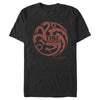 Men's Game of Thrones Fire and Blood Dragon  Adult T-Shirt