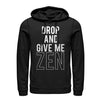 Women's CHIN UP Drop and Give Me Zen  Adult Pull Over Hoodie