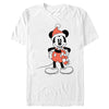 Men's Mickey & Friends Santa Claus Mousey  Adult T-Shirt