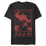 Men's Aladdin Jafar Not Always What It Seems  Adult T-Shirt