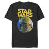 Men's Star Wars Boba Fett Helmet Paint  Adult T-Shirt