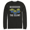 Men's Toy Story The Claw Squeeze Alien  Adult Long Sleeve Shirt