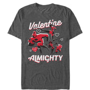 Men's The Incredibles Valentine Almighty  Adult T-Shirt