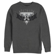 Men's Batman Winged Hero Emblem  Adult Sweatshirt