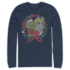 Men's The Muppets Kermy and Piggy  Adult Long Sleeve Shirt