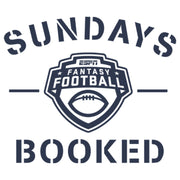 Men's ESPN BOOKED SUNDAYS  Adult T-Shirt