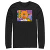 Men's The Simpsons Homer Donut Head  Adult Long Sleeve Shirt