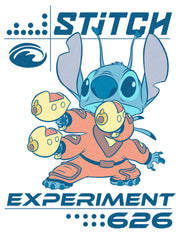 Men's Lilo & Stitch Experiment 626 Armed and Ready  Adult T-Shirt