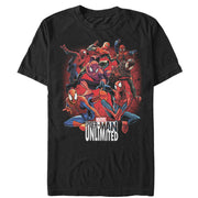 Men's Marvel Spider-Man Unlimited Versions  Adult T-Shirt