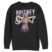 Men's Britney Spears Slave 4 U Python  Adult Sweatshirt