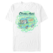 Men's Scooby Doo Slimeball Mystery Machine Gang  Adult T-Shirt