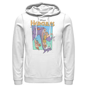 Men's Hercules Hydra Monster  Adult Pull Over Hoodie