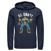 Men's Marvel Thanos Retro Oh Snap  Adult Pull Over Hoodie