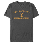 Men's Yellowstone Large Dutton Ranch Brand  Adult T-Shirt