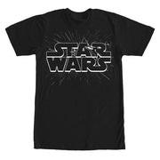 Men's Star Wars Logo X-Wing Fighters  Adult T-Shirt