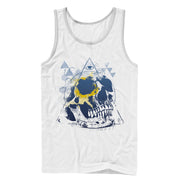 Men's Lost Gods Skull Triangle  Adult Tank Top