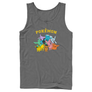 Men's Pokemon Eeveelutions  Adult Tank Top