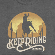 Men's Professional Bull Riders Keep Riding  Adult Sweatshirt