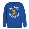 Men's Despicable Me Minion No Pants Party  Adult Sweatshirt