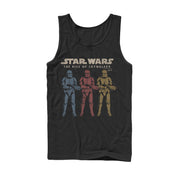 Men's Star Wars: The Rise of Skywalker Stormtrooper Reflection  Adult Tank Top