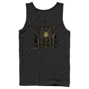 Men's Marvel Spider-Man: No Way Home Ripped Black Suit  Adult Tank Top