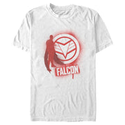 Men's Marvel The Falcon and the Winter Soldier Falcon Spray Paint  Adult T-Shirt