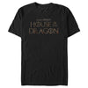 Men's Game of Thrones: House of the Dragon Bronze Series Logo  Adult T-Shirt