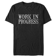 Women's CHIN UP Work in Progress  Adult Boyfriend Tee