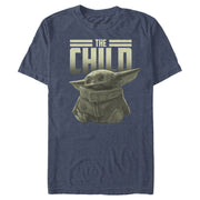 Men's Star Wars: The Mandalorian The Child Text  Adult T-Shirt