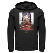 Men's Star Wars: The Rise of Skywalker Epic Poster  Adult Pull Over Hoodie