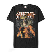 Men's Marvel X-Men Sabretooth Metal  Adult T-Shirt