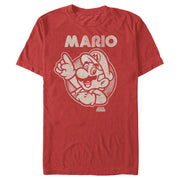 Men's Nintendo Mario  Adult T-Shirt